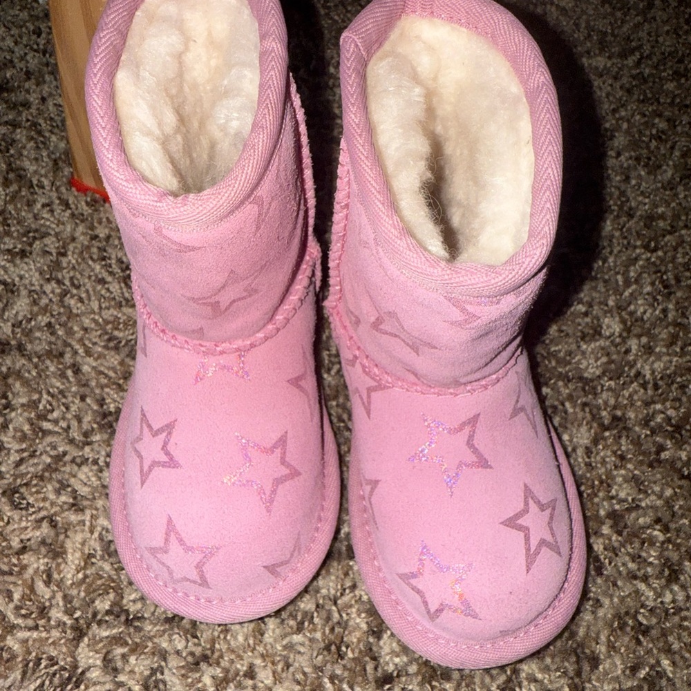 UGG Pink Starry Boots